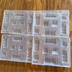 Jello LEGO Brick plastic Tray mold molds kitchen ware baking kids design